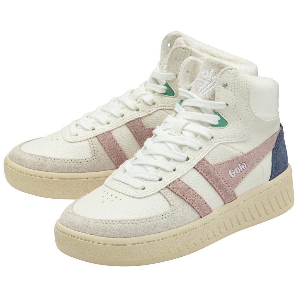 Gola Classics Slam Trident Sneakers Blancos Rosas Mexico | YTI-503926
