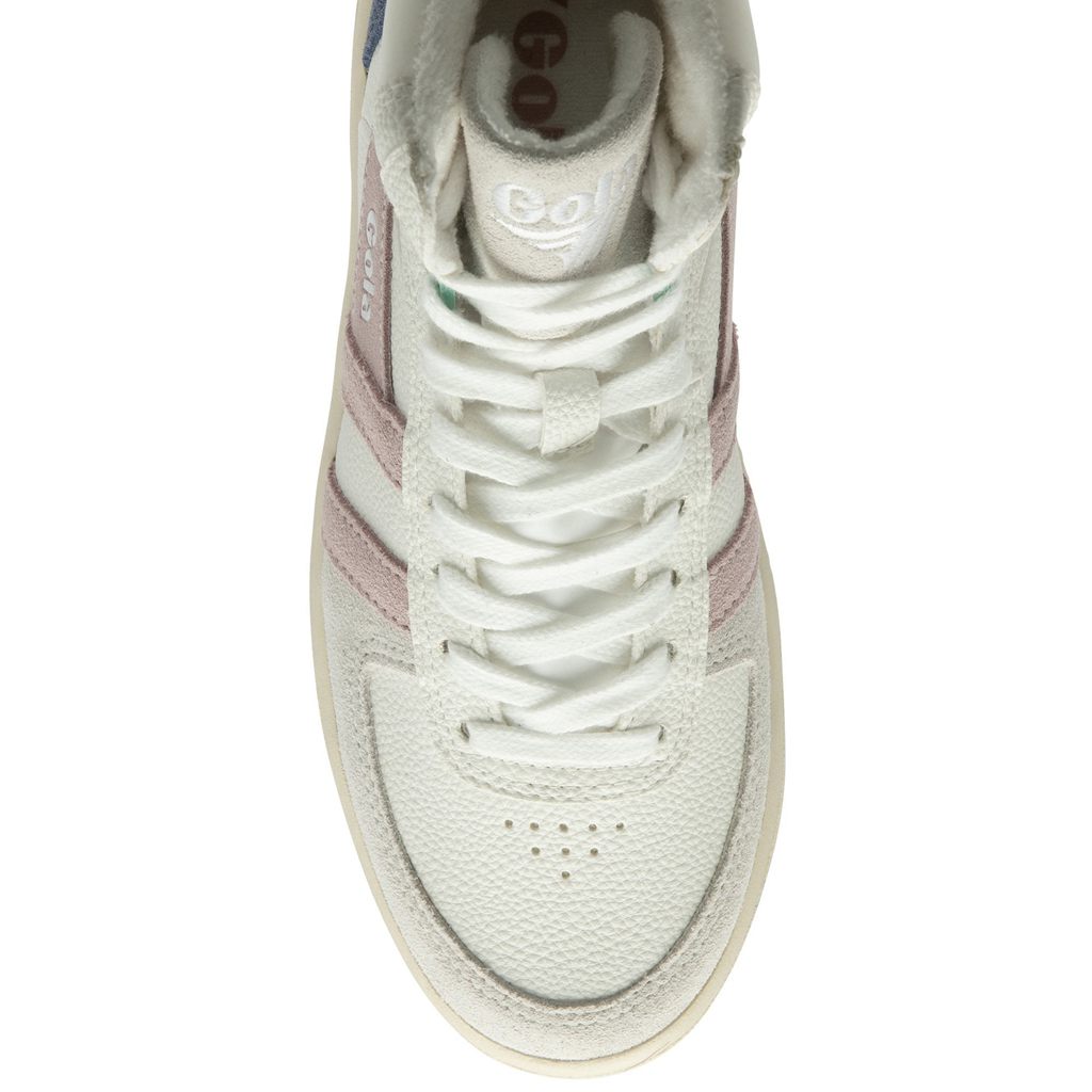 Gola Classics Slam Trident Sneakers Blancos Rosas Mexico | YTI-503926