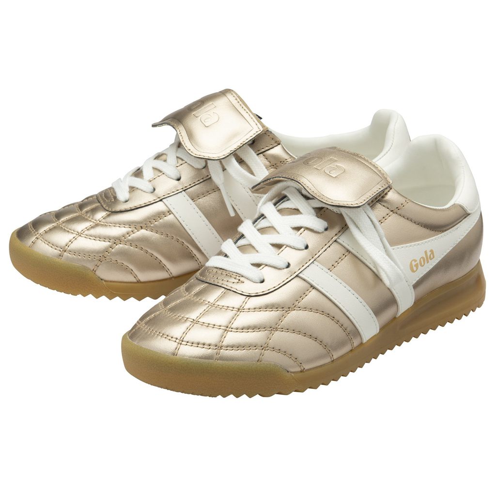 Gola Classics Stadium '86 Sneakers Dorados Blancos Mexico | BMP-364582