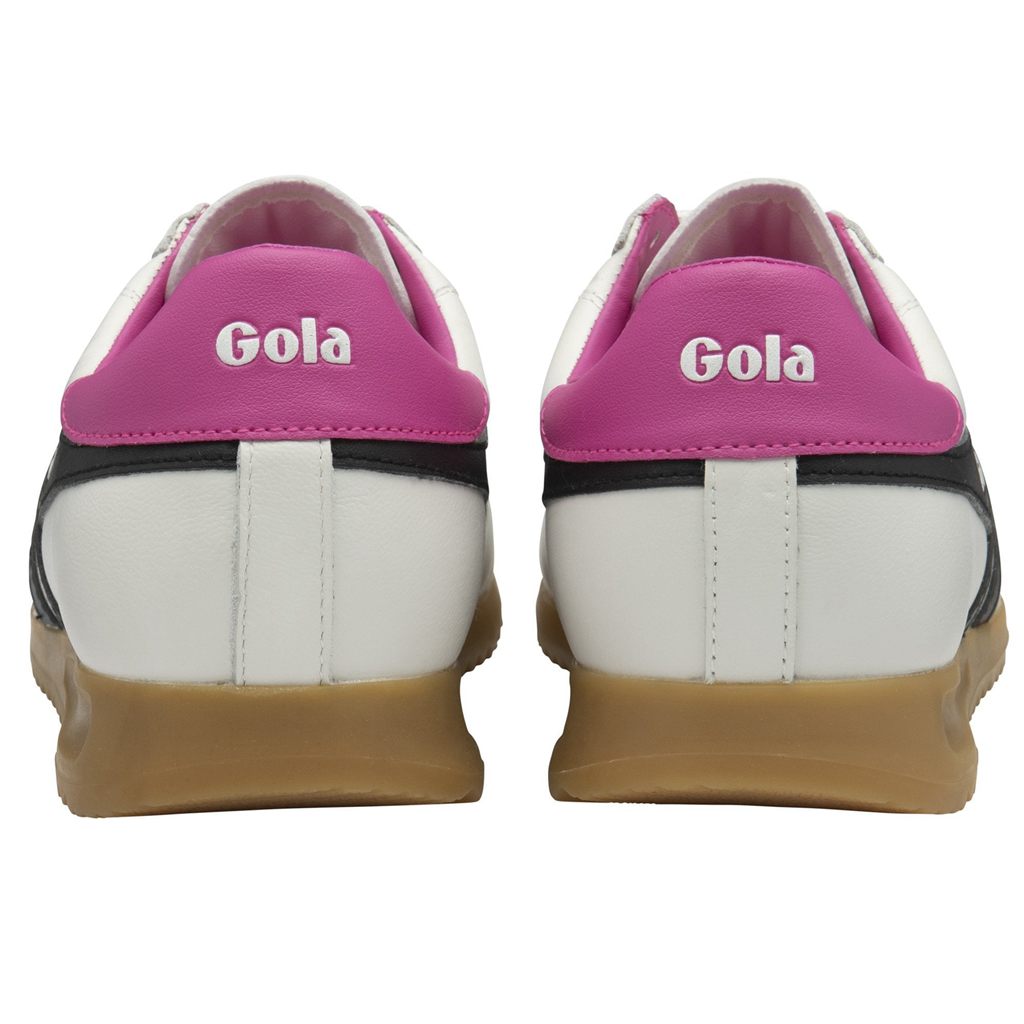 Gola Classics Stadium Sneakers Blancos Negros Rosas Mexico | JLQ-617240