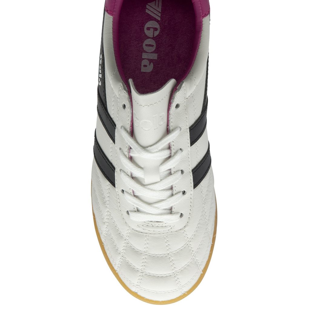 Gola Classics Stadium Sneakers Blancos Negros Rosas Mexico | JLQ-617240