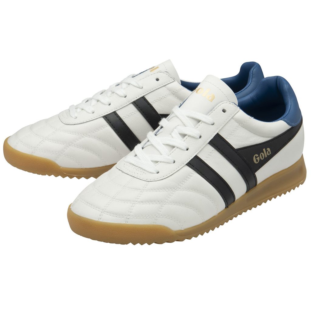 Gola Classics Stadium Sneakers Blancos Negros Azules Mexico | DAS-483256