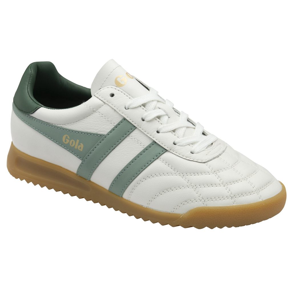 Gola Classics Stadium Sneakers Blancos Verdes Mexico | CTS-973425