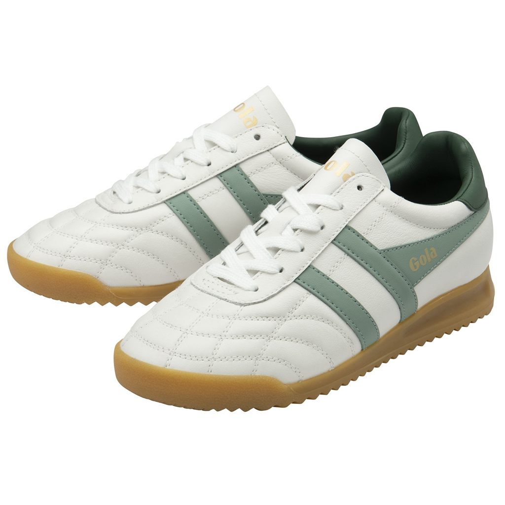 Gola Classics Stadium Sneakers Blancos Verdes Mexico | CTS-973425