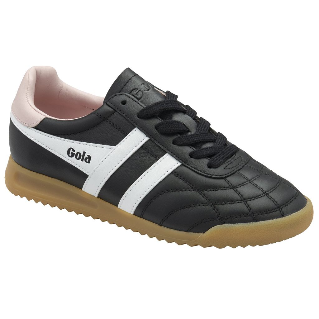 Gola Classics Stadium Sneakers Negros Blancos Rosas Mexico | SPB-951083