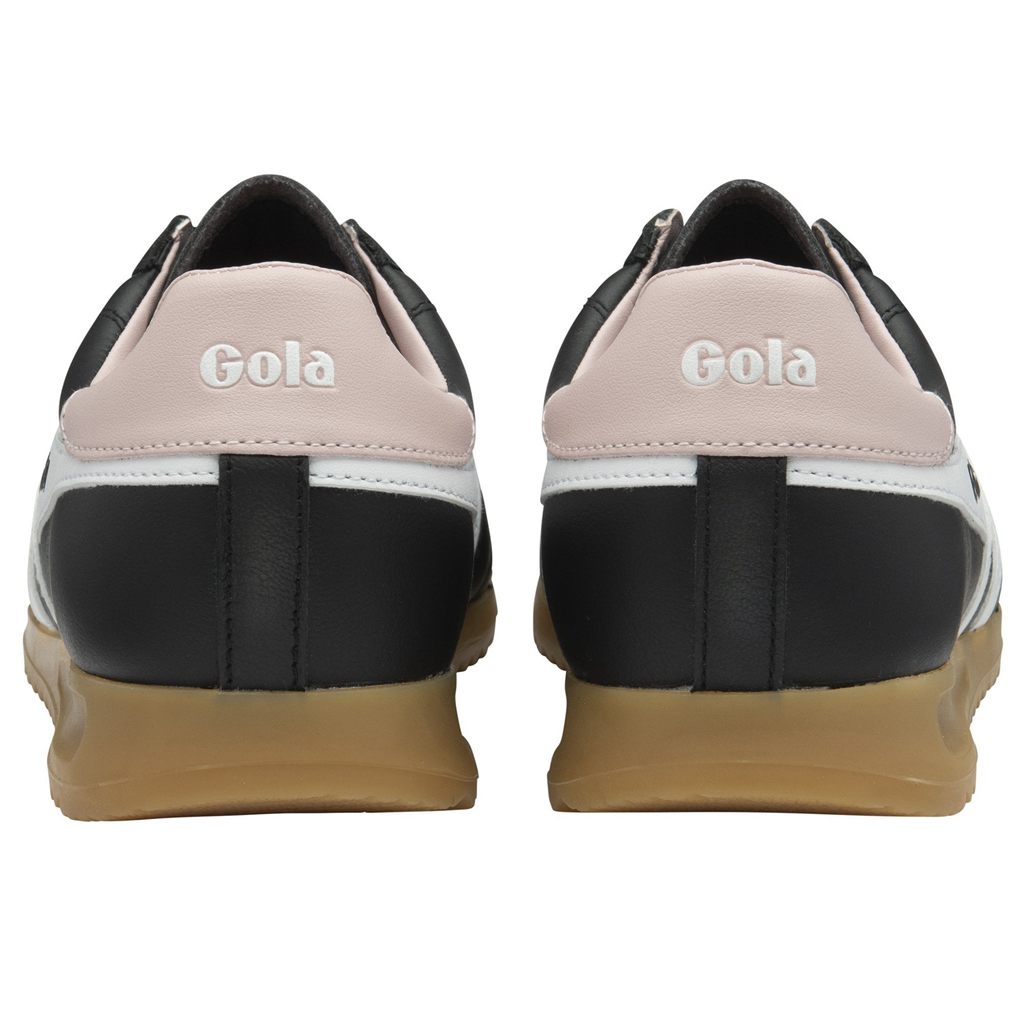 Gola Classics Stadium Sneakers Negros Blancos Rosas Mexico | SPB-951083
