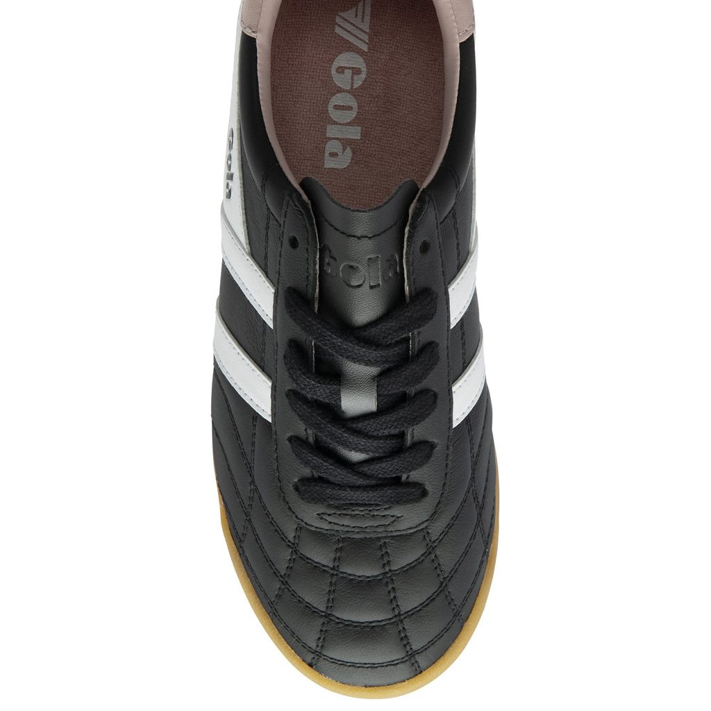 Gola Classics Stadium Sneakers Negros Blancos Rosas Mexico | SPB-951083