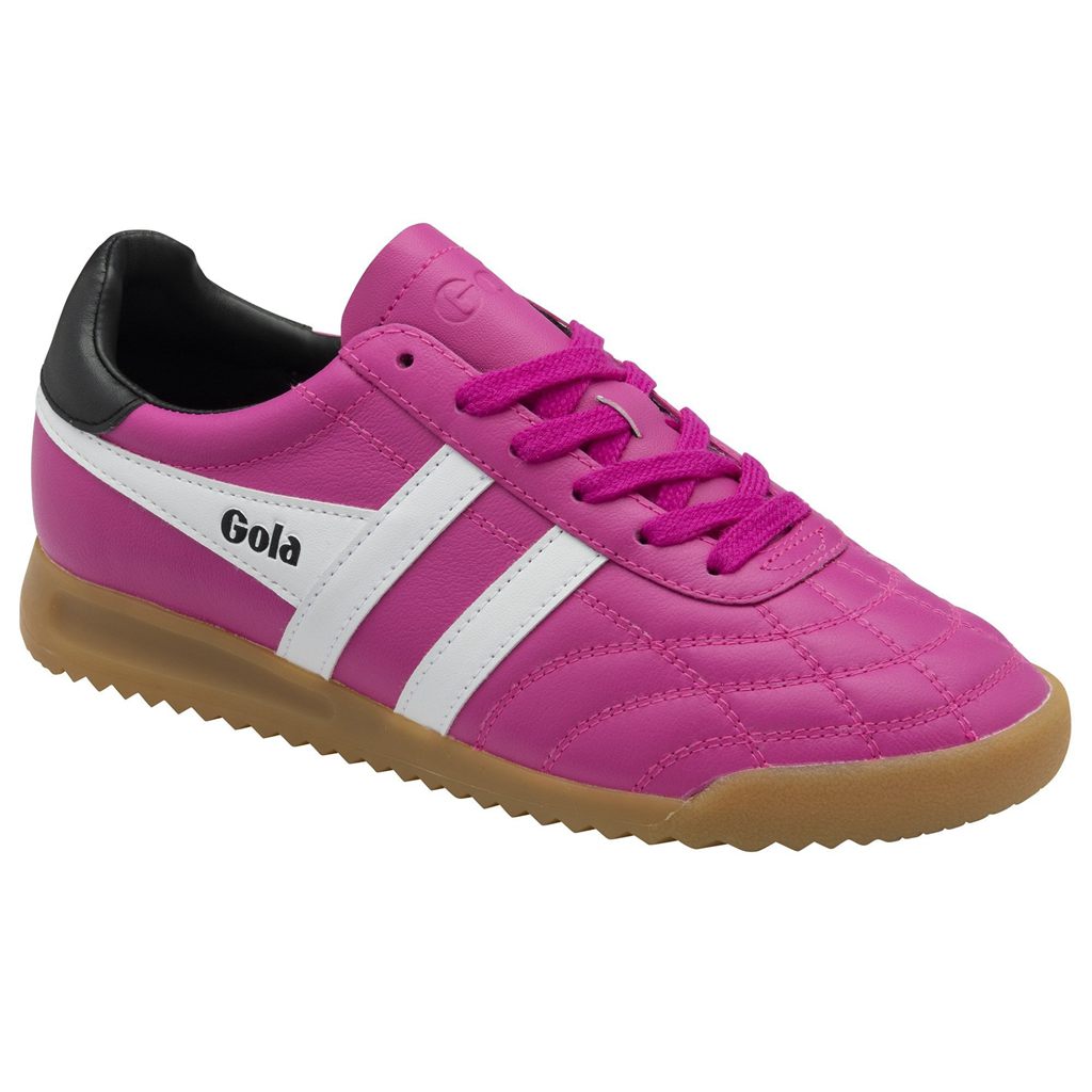 Gola Classics Stadium Sneakers Rosas Blancos Negros Mexico | REF-786920