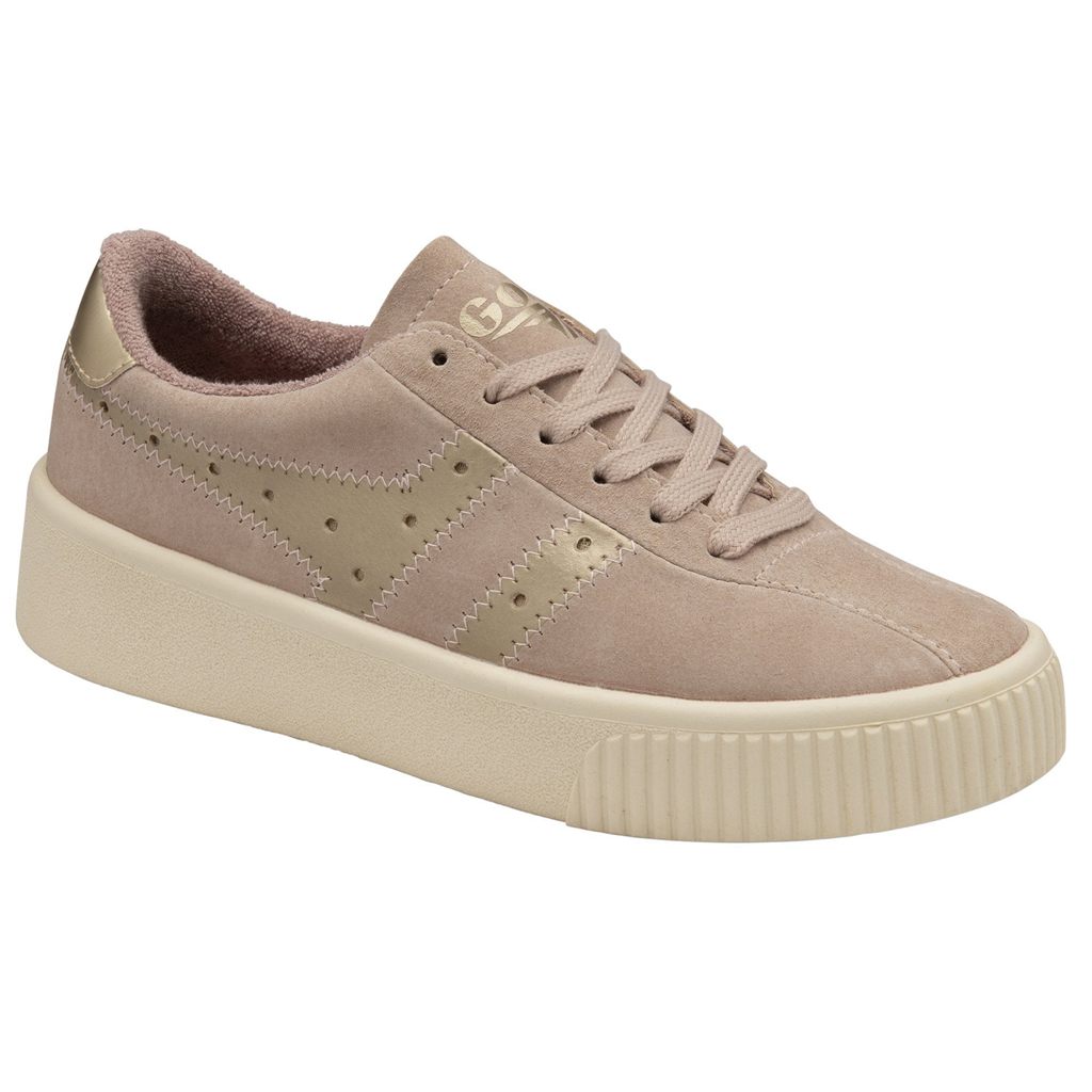 Gola Classics Super Court Metallic Sneakers Dorados Mexico | JOZ-584012