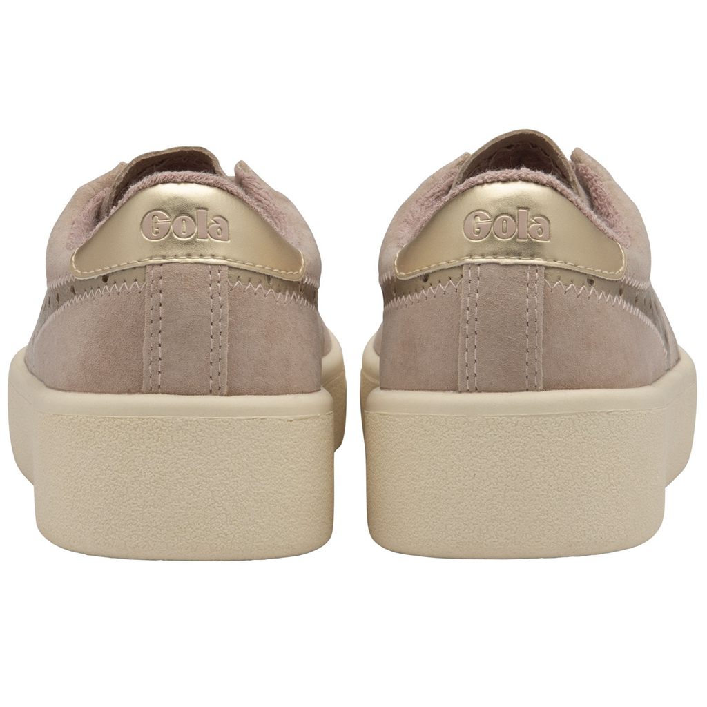 Gola Classics Super Court Metallic Sneakers Dorados Mexico | JOZ-584012