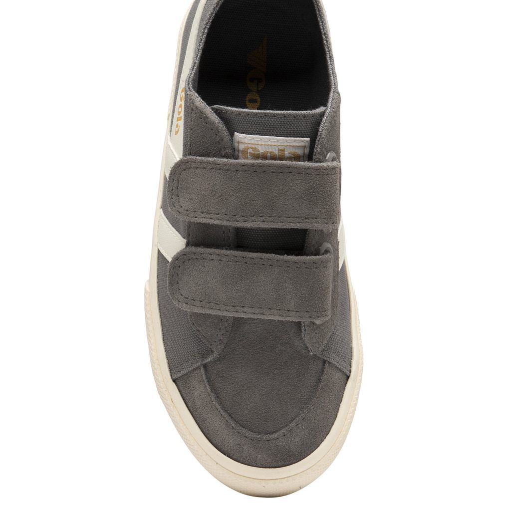 Gola Classics Super Quarter Strap Shoes Blancos Mexico | GAS-257681