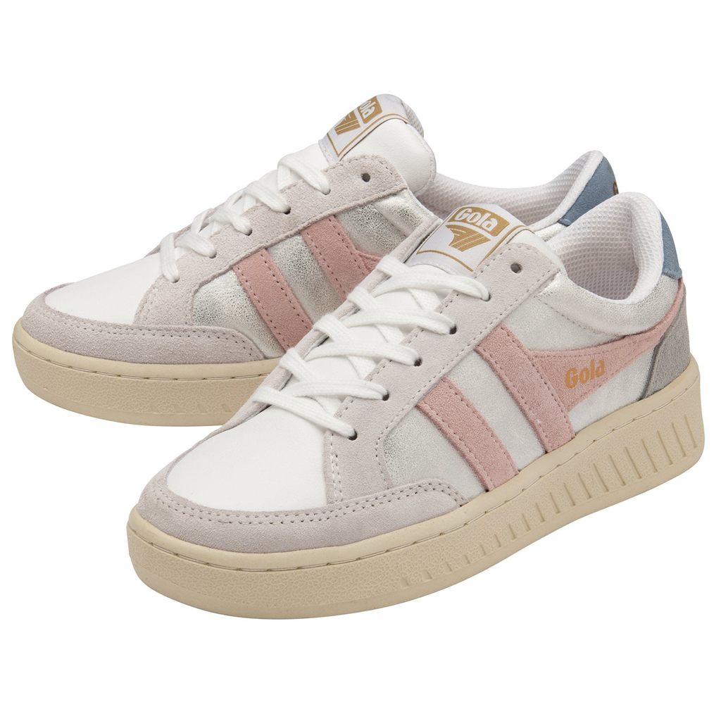 Gola Classics Superslam Blaze Sneakers Blancos Rosas Mexico | WSQ-095814