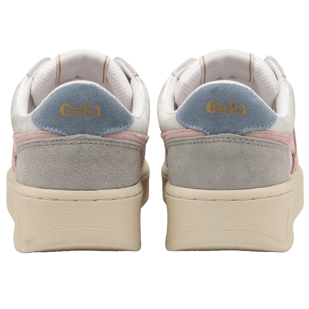 Gola Classics Superslam Blaze Sneakers Blancos Rosas Mexico | WSQ-095814