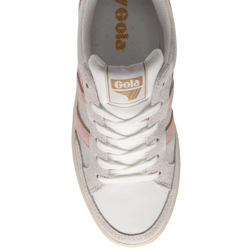 Gola Classics Superslam Blaze Sneakers Blancos Rosas Mexico | WSQ-095814