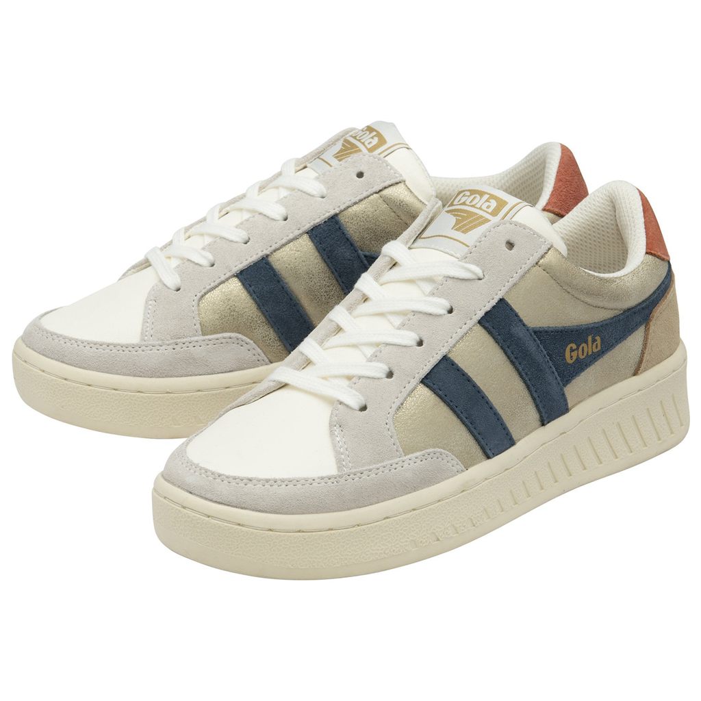 Gola Classics Superslam Blaze Sneakers Dorados Naranjas Mexico | BGF-835027