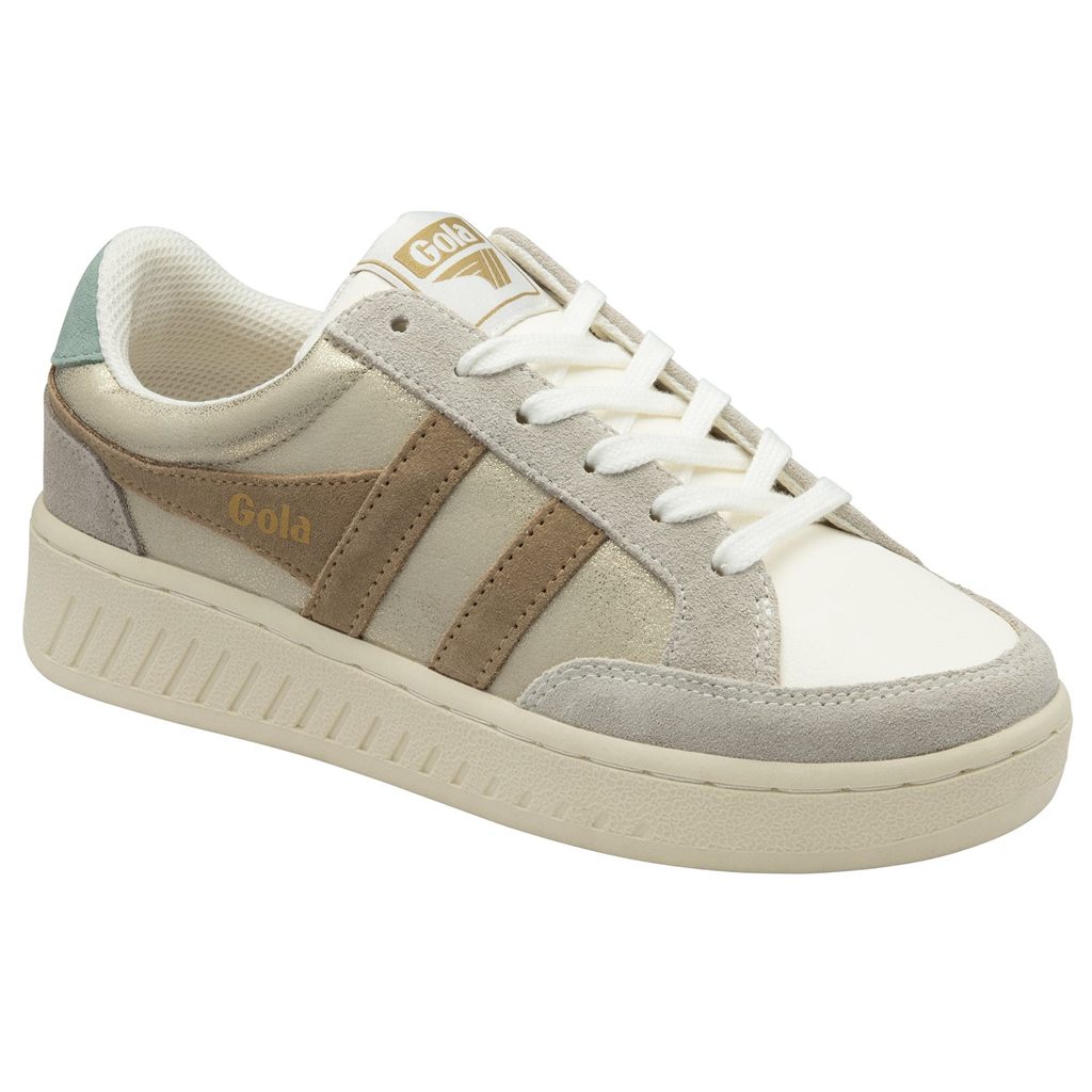 Gola Classics Superslam Blaze Sneakers Dorados Azules Verdes Mexico | FOU-689457