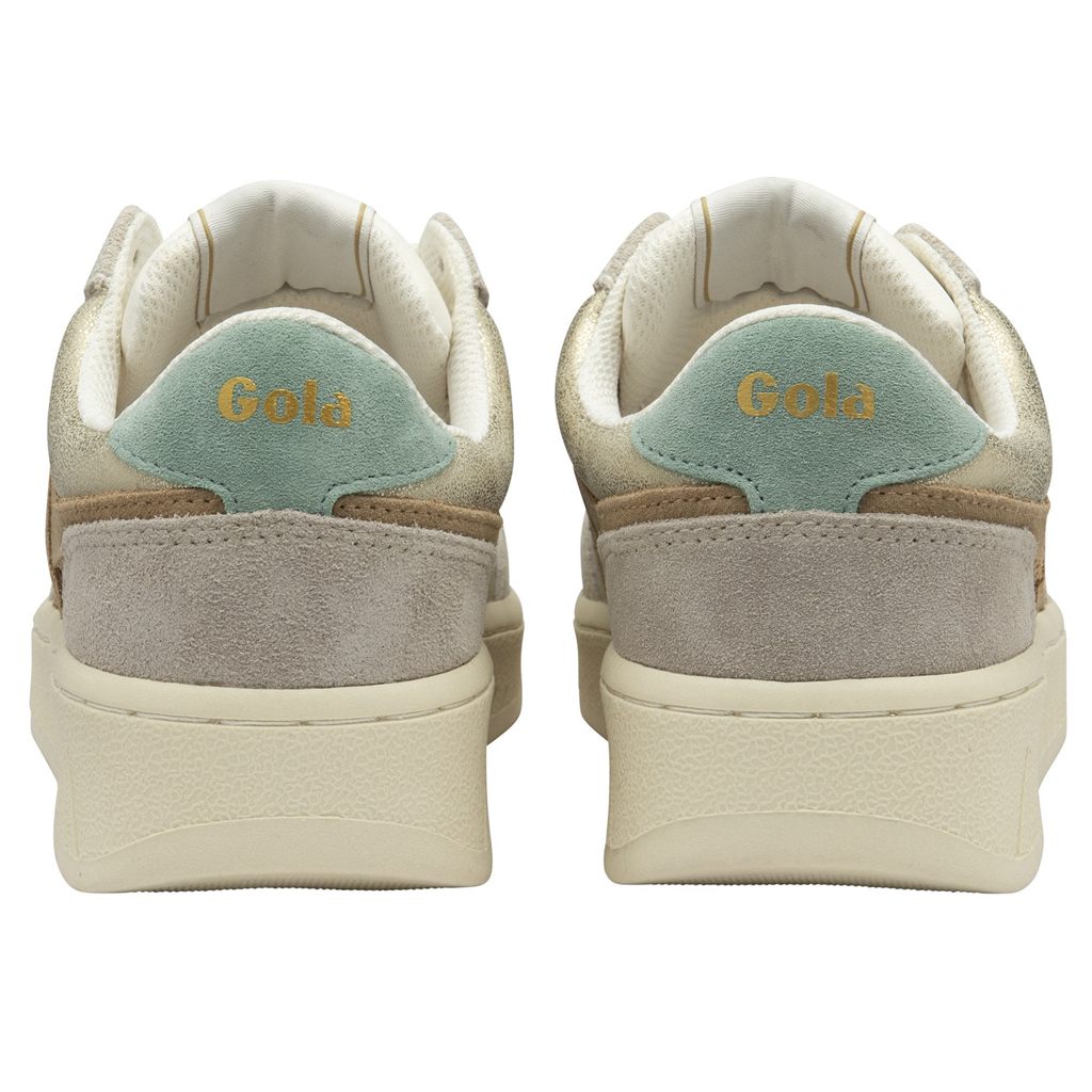 Gola Classics Superslam Blaze Sneakers Dorados Azules Verdes Mexico | FOU-689457
