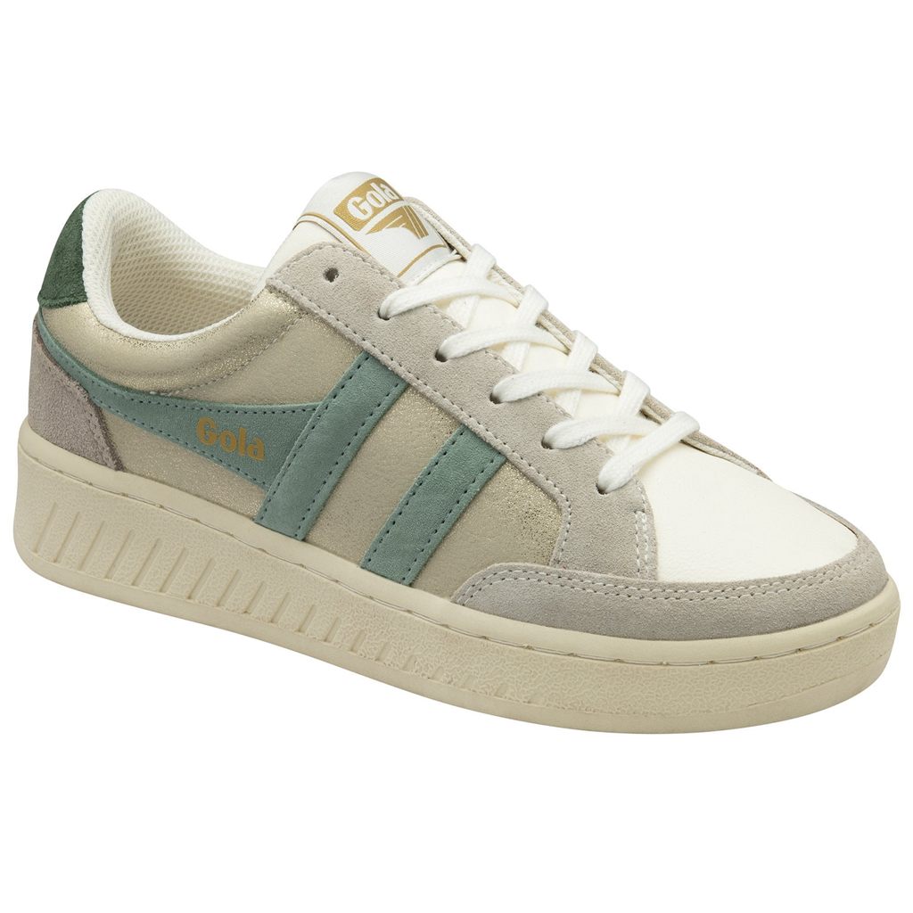 Gola Classics Superslam Blaze Sneakers Dorados Verdes Mexico | PCG-974351