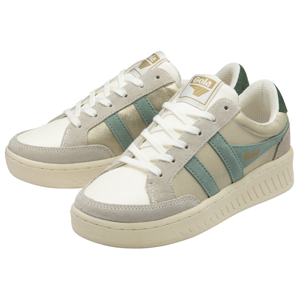 Gola Classics Superslam Blaze Sneakers Dorados Verdes Mexico | PCG-974351
