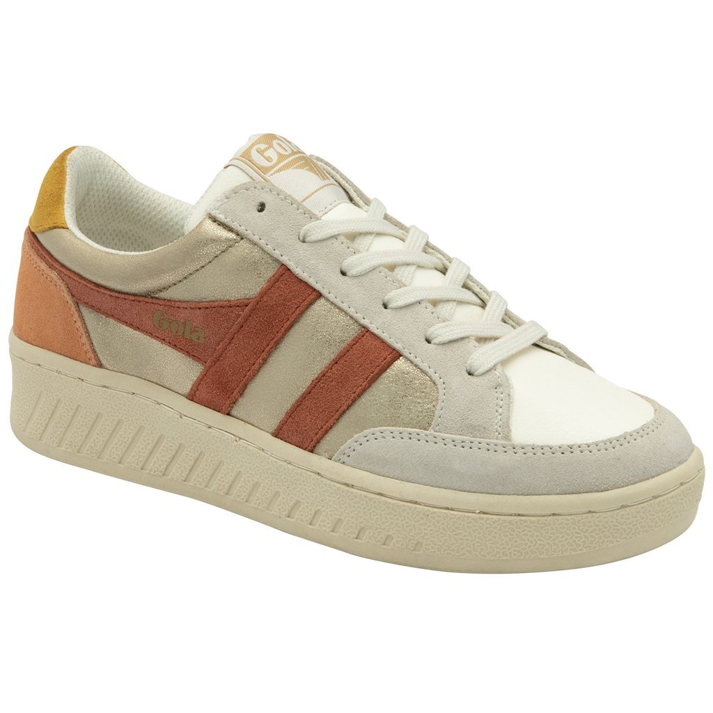 Gola Classics Superslam Blaze Sneakers Dorados Naranjas Mexico | TDC-958074