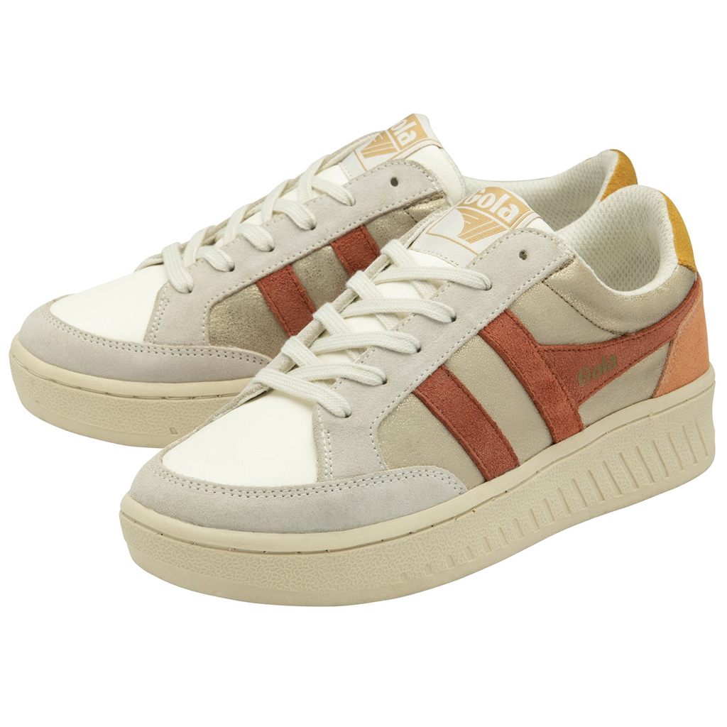 Gola Classics Superslam Blaze Sneakers Dorados Naranjas Mexico | TDC-958074