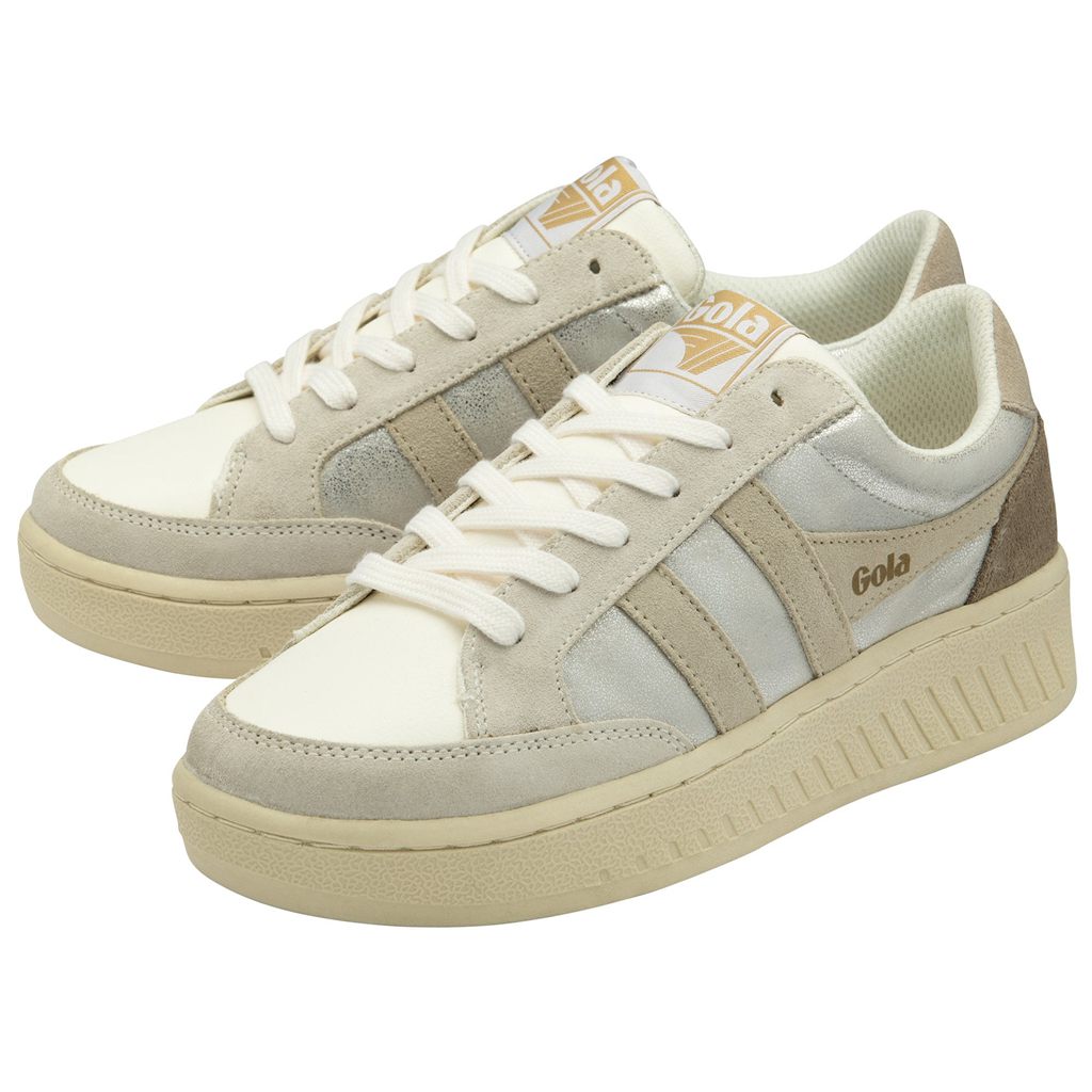 Gola Classics Superslam Blaze Sneakers Plateados Grises Mexico | WGC-596387