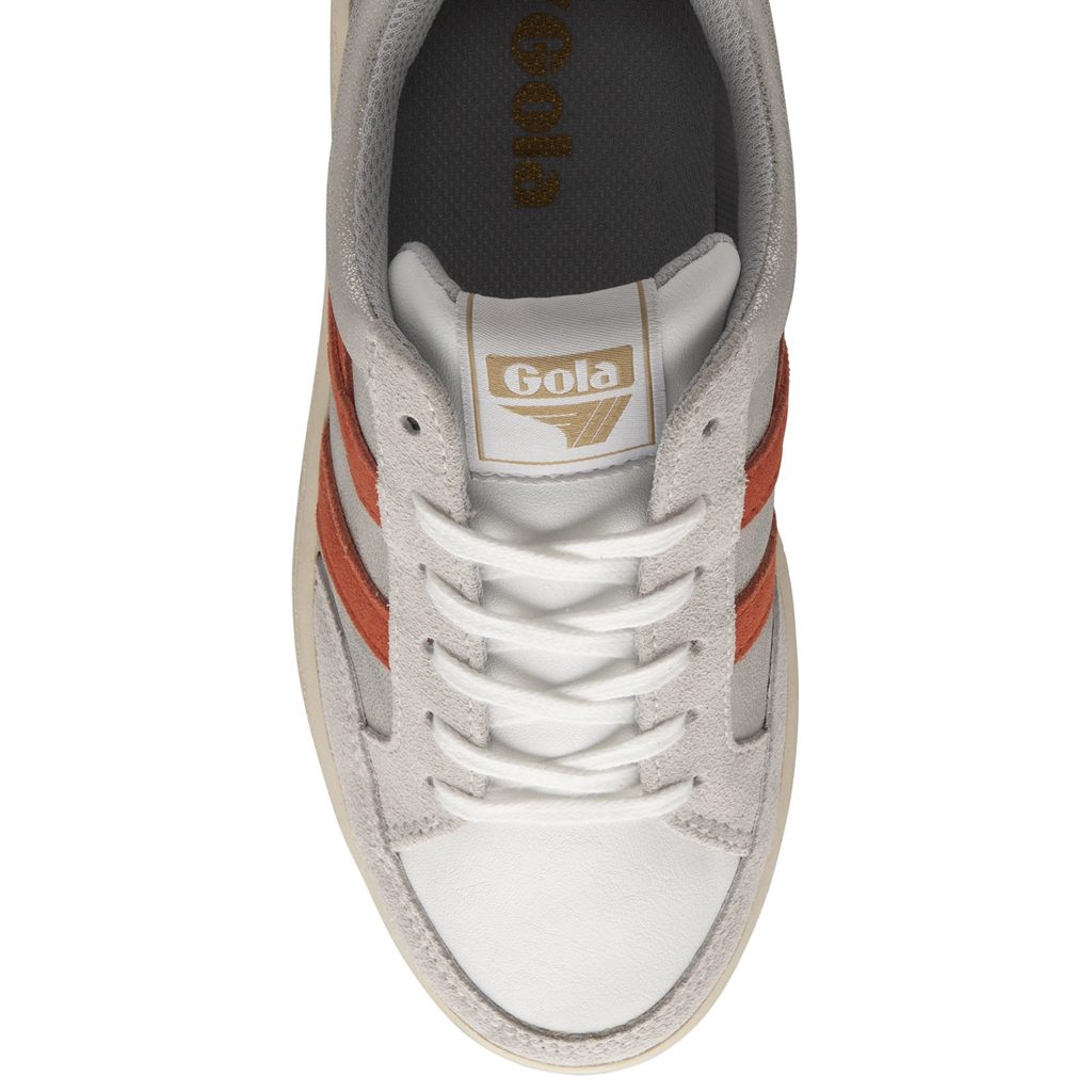 Gola Classics Superslam Blaze Sneakers Plateados Coral Mexico | QUP-697245