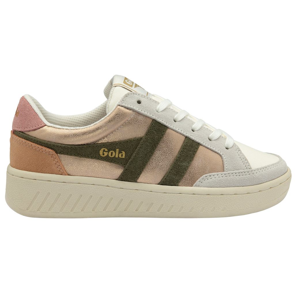 Gola Classics Superslam Blaze Sneakers Rosas Dorados Kaki Coral Rosas Mexico | BMW-419637