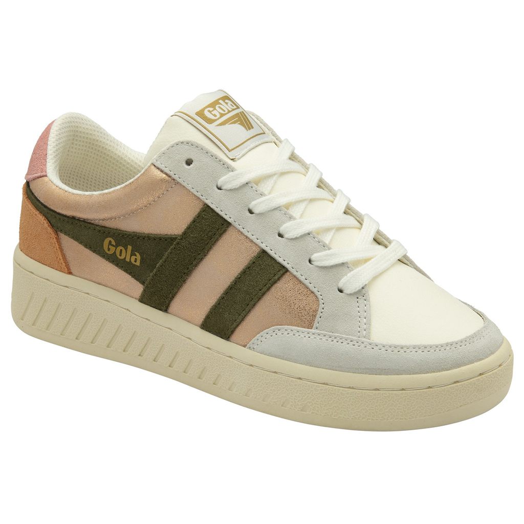 Gola Classics Superslam Blaze Sneakers Rosas Dorados Kaki Coral Rosas Mexico | BMW-419637