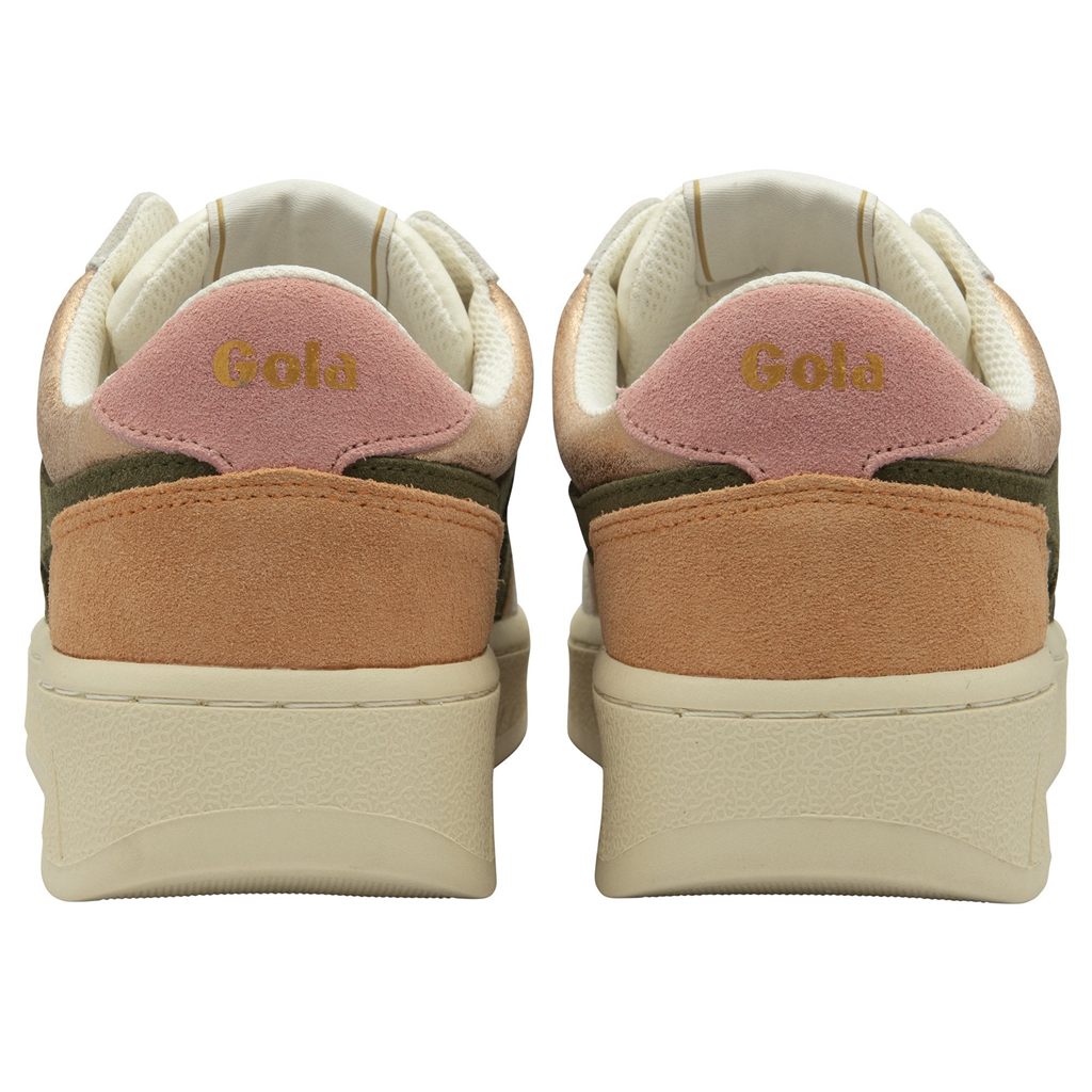 Gola Classics Superslam Blaze Sneakers Rosas Dorados Kaki Coral Rosas Mexico | BMW-419637