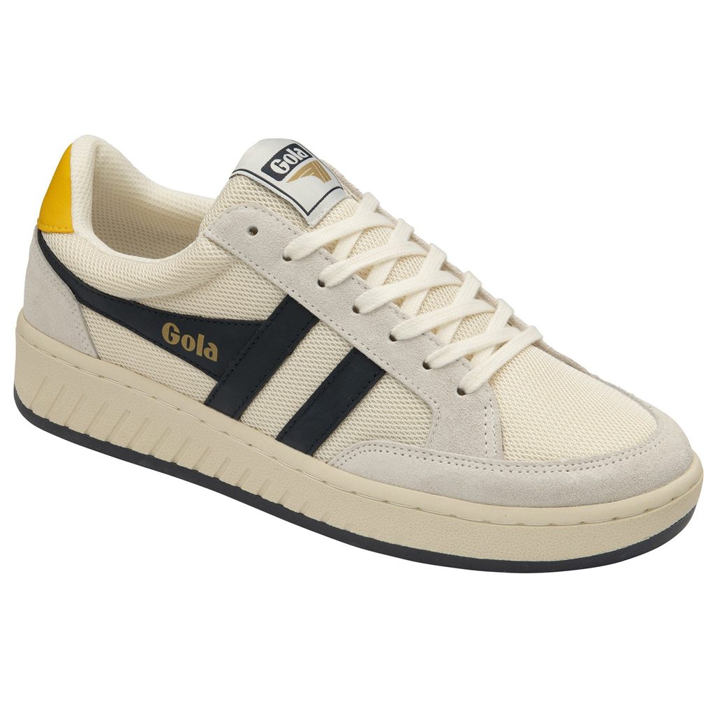 Gola Classics Superslam Mesh Sneakers Blancos Azul Marino Mexico | OFN-805749