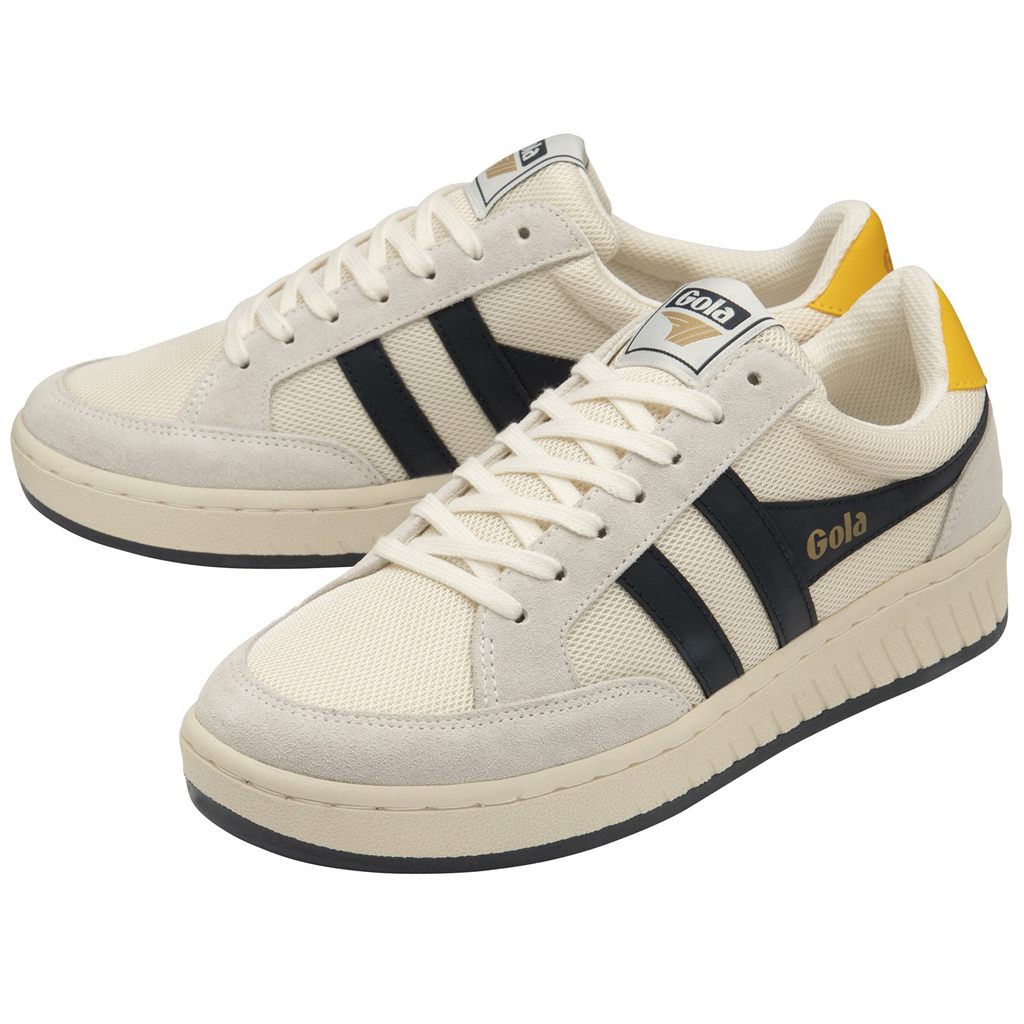 Gola Classics Superslam Mesh Sneakers Blancos Azul Marino Mexico | OFN-805749