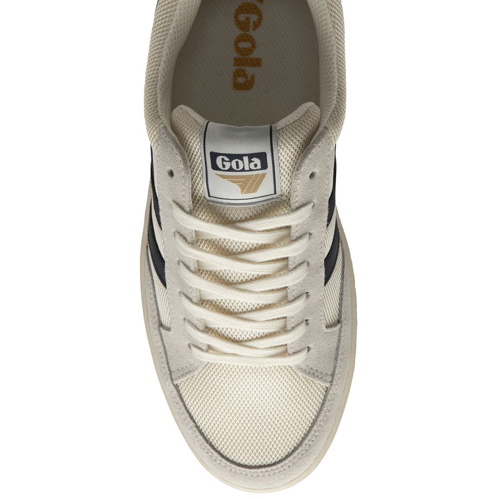 Gola Classics Superslam Mesh Sneakers Blancos Azul Marino Mexico | OFN-805749