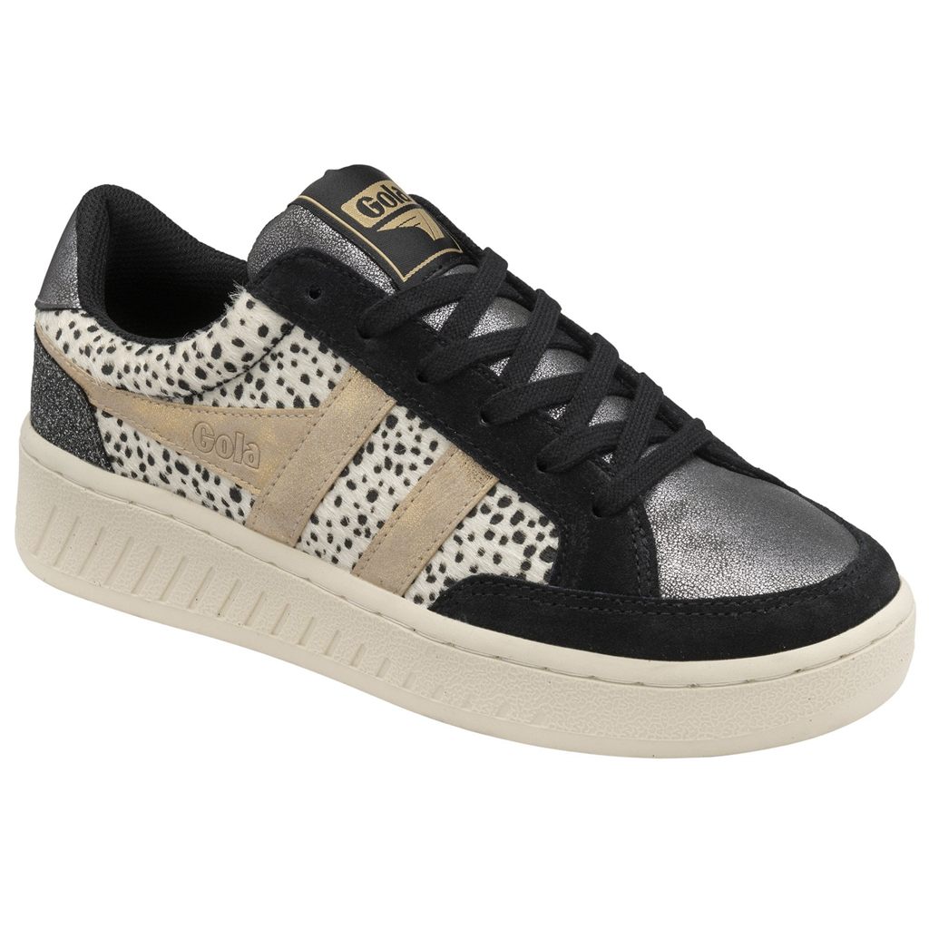 Gola Classics Superslam Sneakers Negros Dorados Mexico | BZX-423967