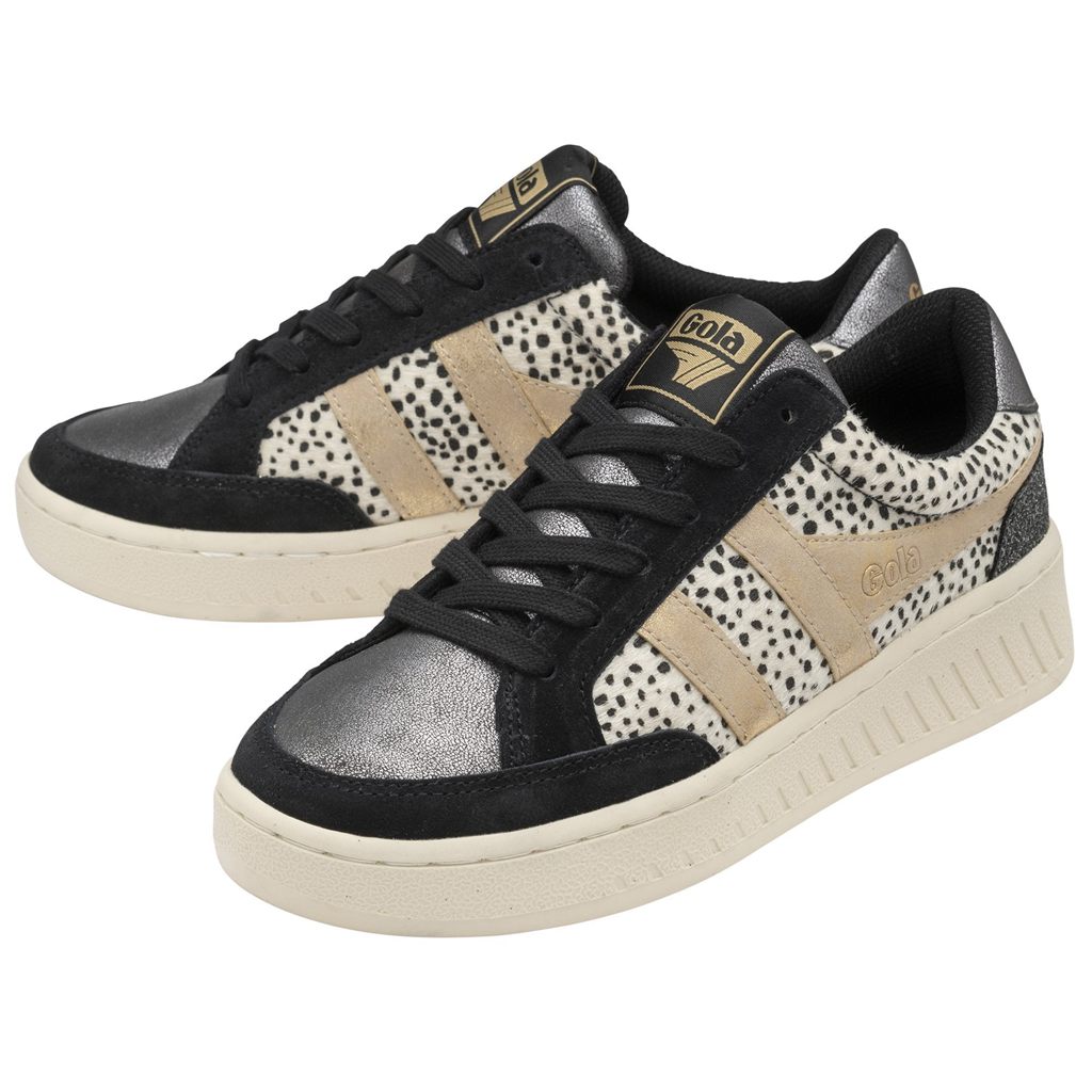 Gola Classics Superslam Sneakers Negros Dorados Mexico | BZX-423967