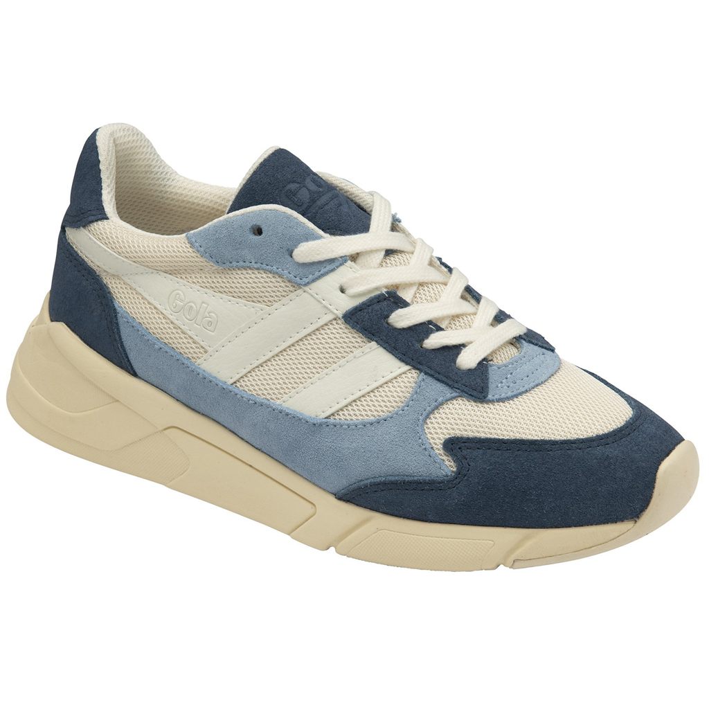Gola Classics Tempest Sneakers Blancos Azules Mexico | DJP-182457