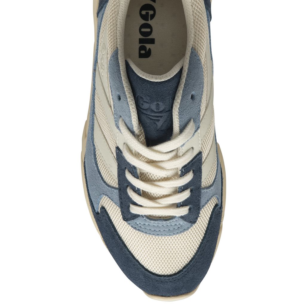 Gola Classics Tempest Sneakers Blancos Azules Mexico | DJP-182457