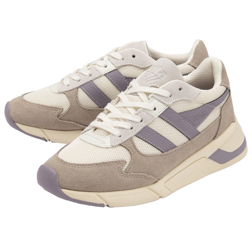 Gola Classics Tempest Sneakers Blancos Grises Mexico | FBO-147956