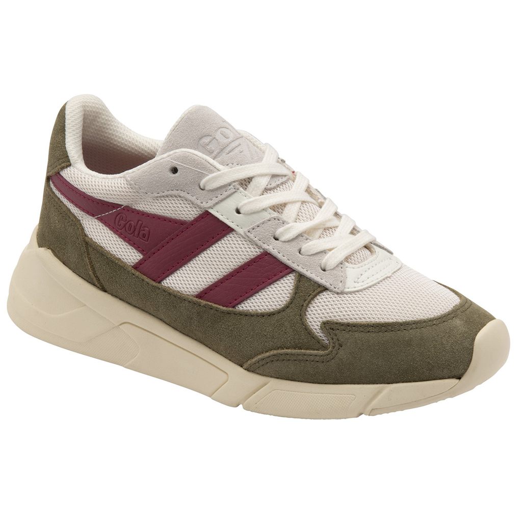Gola Classics Tempest Sneakers Blancos Kaki Mexico | HKO-360891