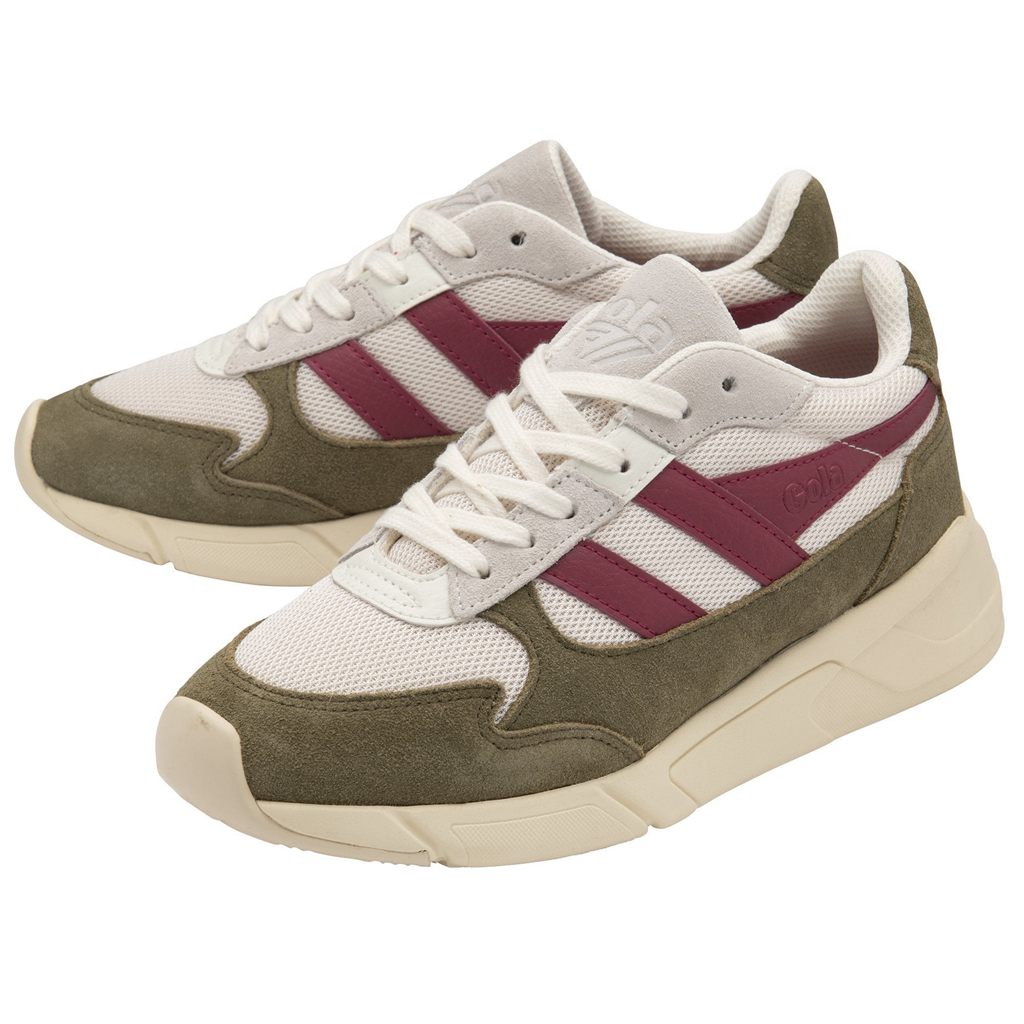 Gola Classics Tempest Sneakers Blancos Kaki Mexico | HKO-360891