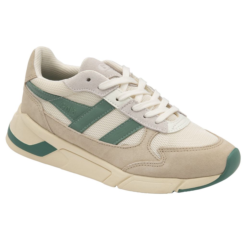 Gola Classics Tempest Sneakers Blancos Verdes Mexico | LXO-307256