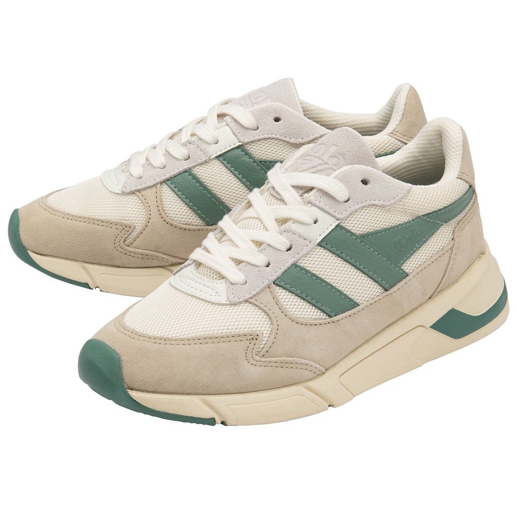 Gola Classics Tempest Sneakers Blancos Verdes Mexico | LXO-307256