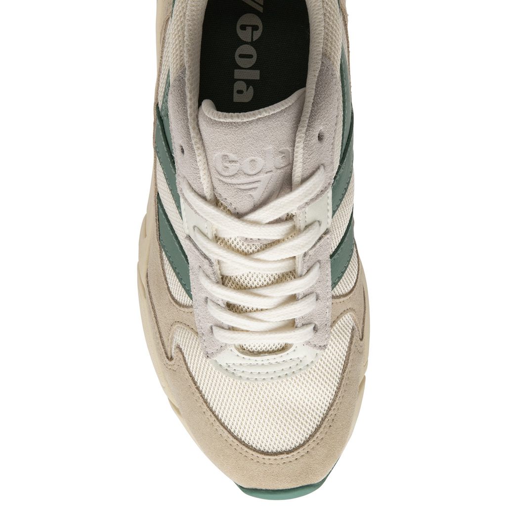 Gola Classics Tempest Sneakers Blancos Verdes Mexico | LXO-307256