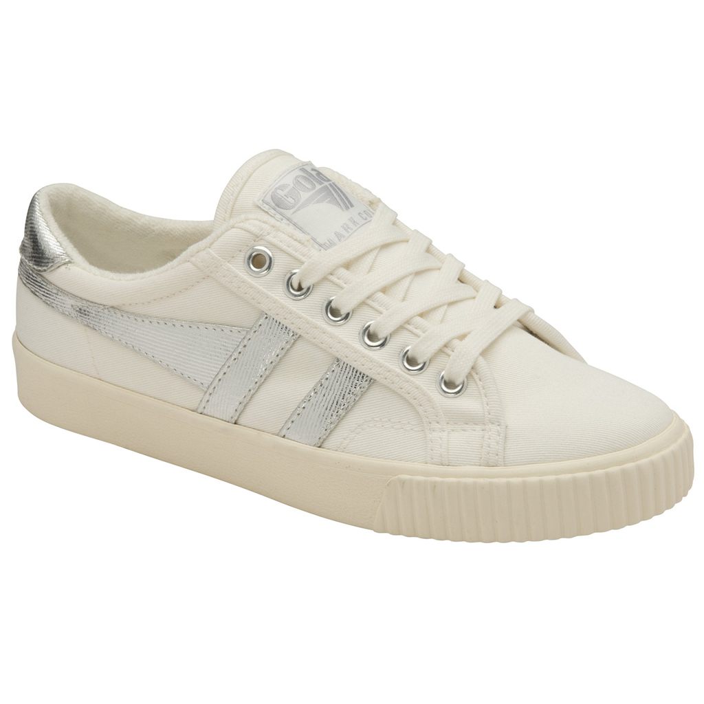Gola Classics Tennis Mark Cox Sneakers Blancos Plateados Mexico | NQO-379851