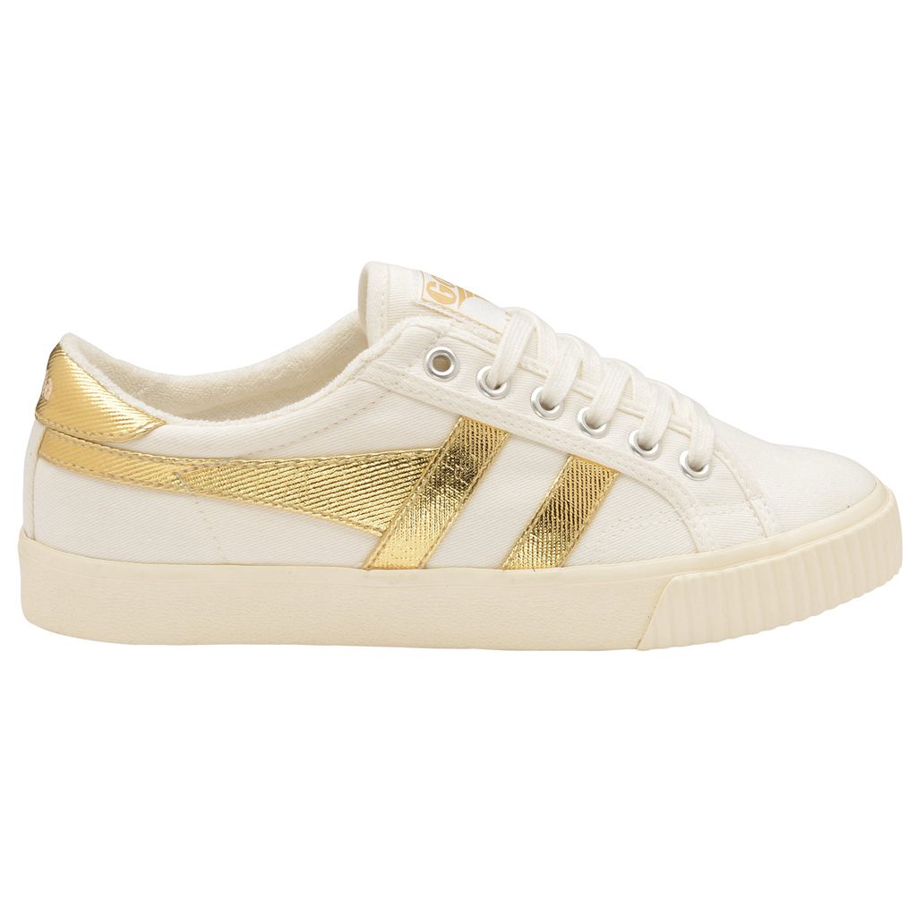 Gola Classics Tennis Mark Cox Sneakers Blancos Dorados Mexico | YRO-351768