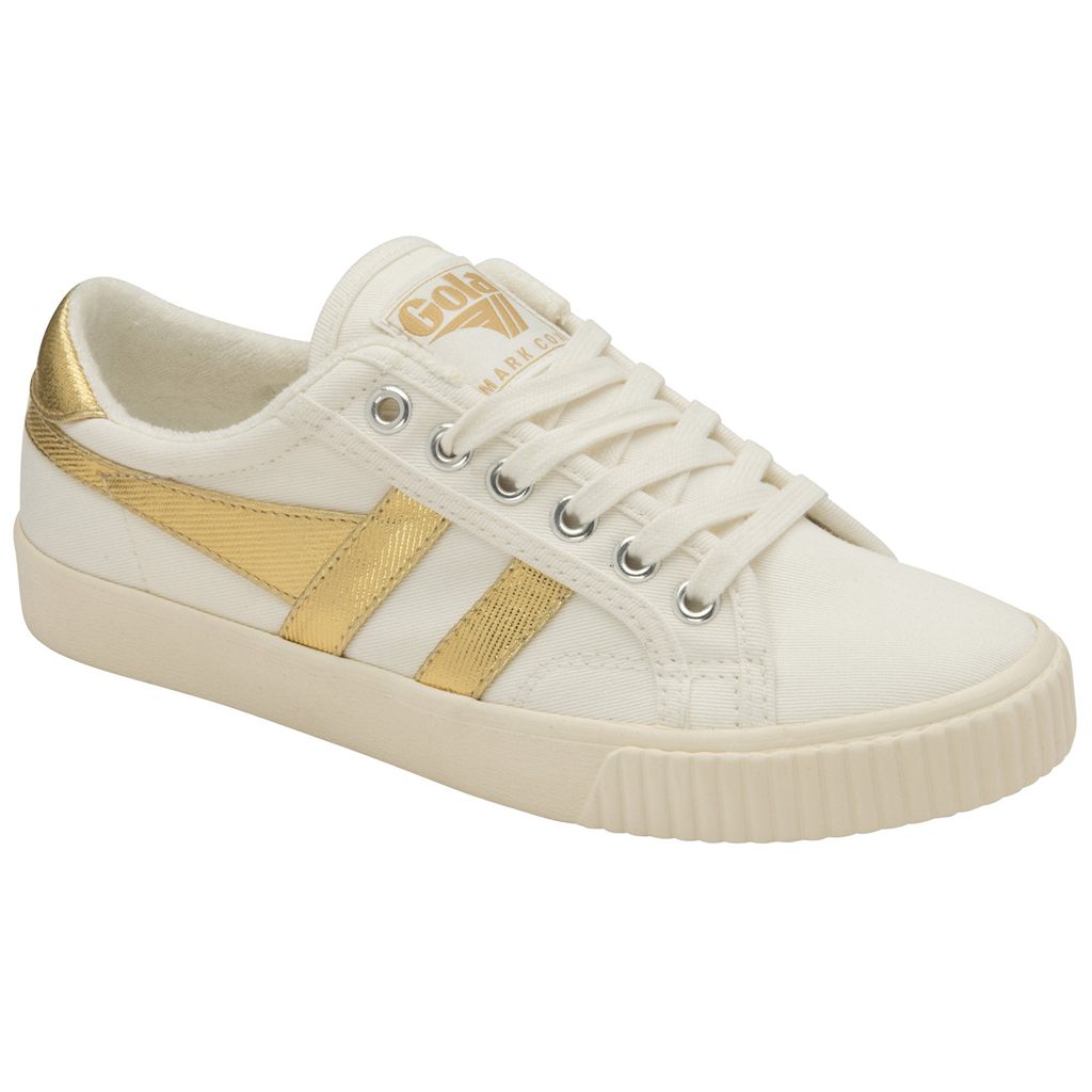 Gola Classics Tennis Mark Cox Sneakers Blancos Dorados Mexico | YRO-351768