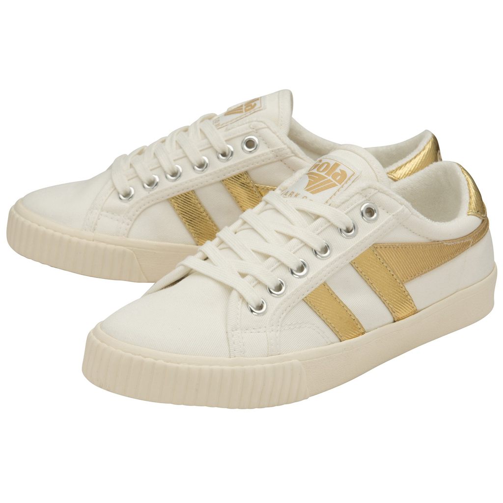 Gola Classics Tennis Mark Cox Sneakers Blancos Dorados Mexico | YRO-351768