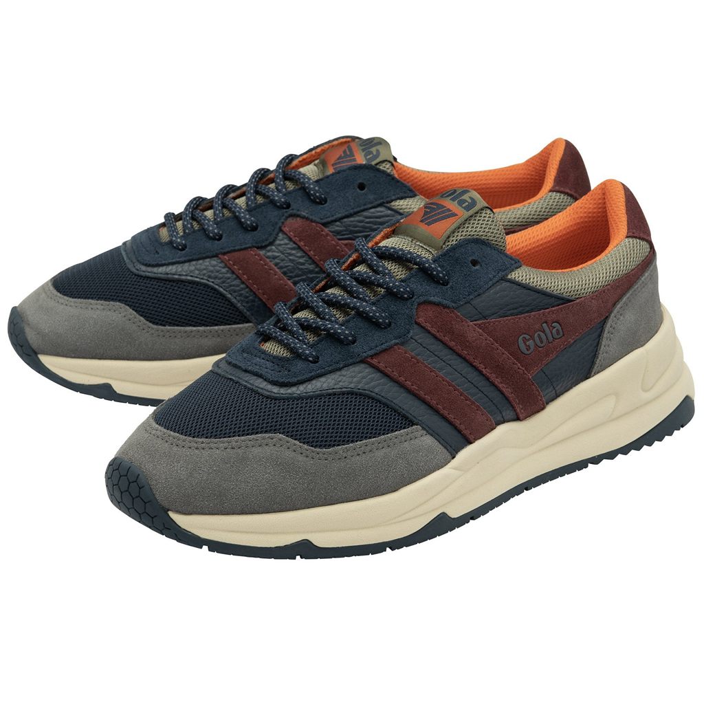 Gola Classics Titan Sneakers Azul Marino Vino Mexico | EOH-359674