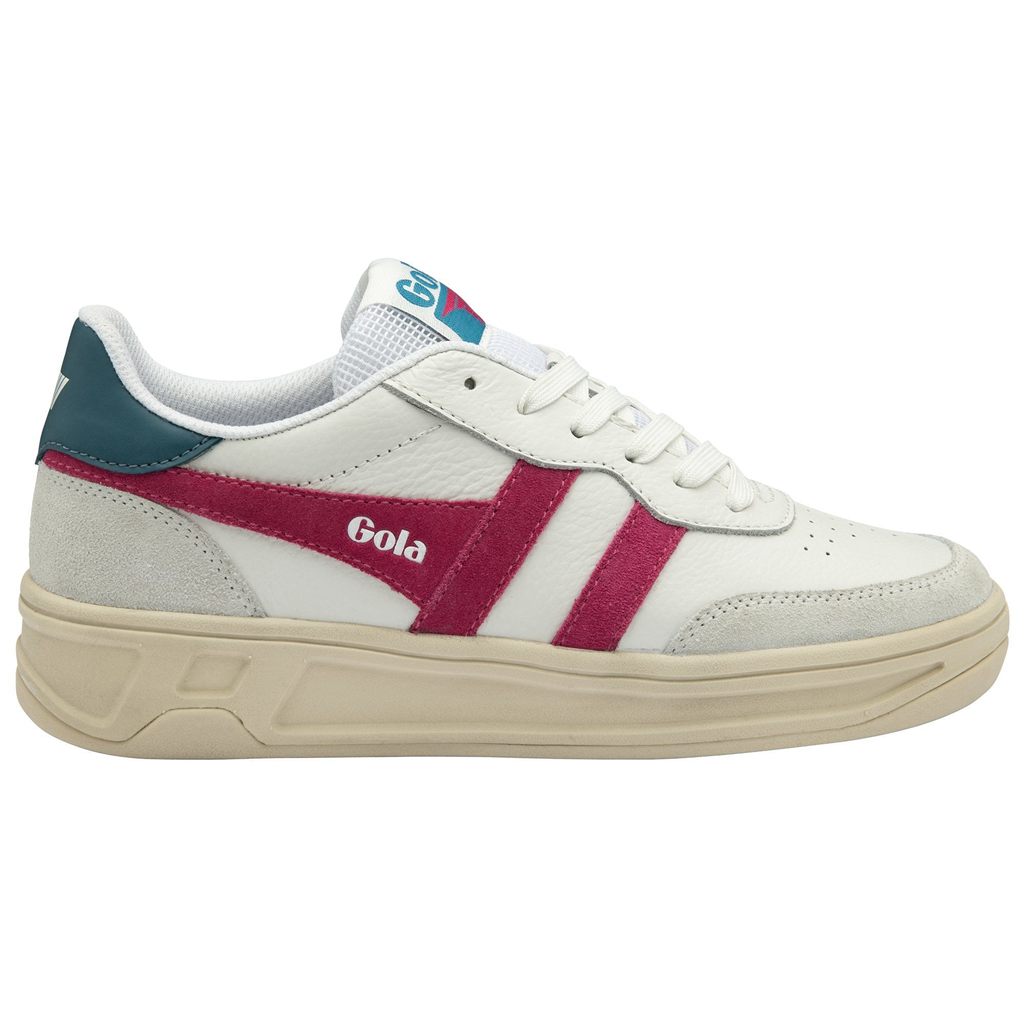 Gola Classics Topspin Sneakers Blancos Fucsia Azules Mexico | MJD-025743