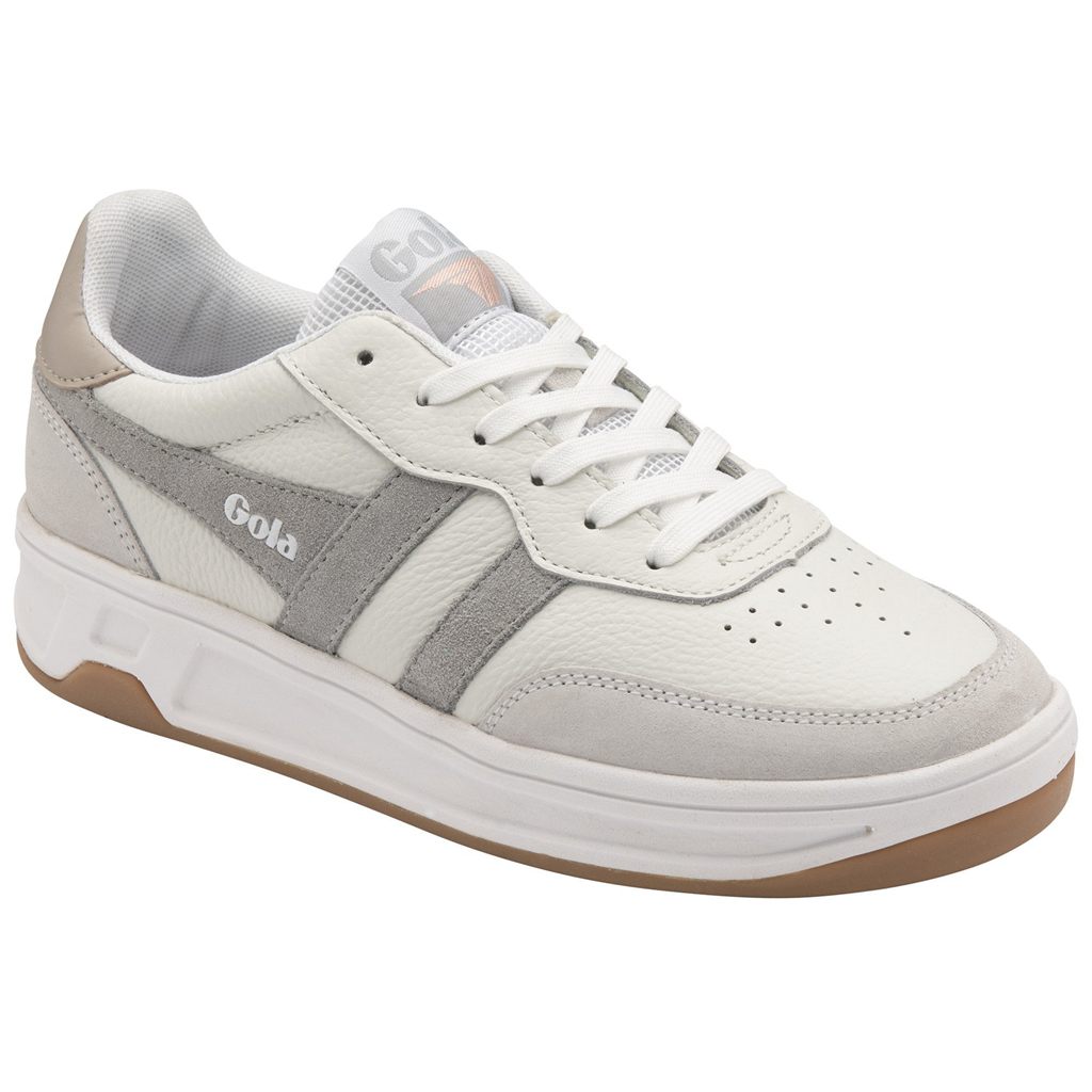 Gola Classics Topspin Sneakers Blancos Grises Claro Mexico | YGB-870169